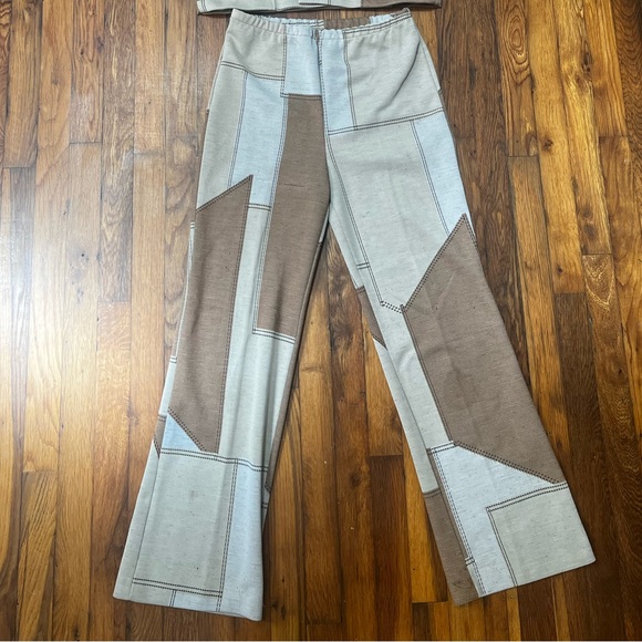 Vintage 1970s Sears patchwork suit set - Picture 3 of 11